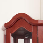 Glass Corner Display Cabinet - Image 7