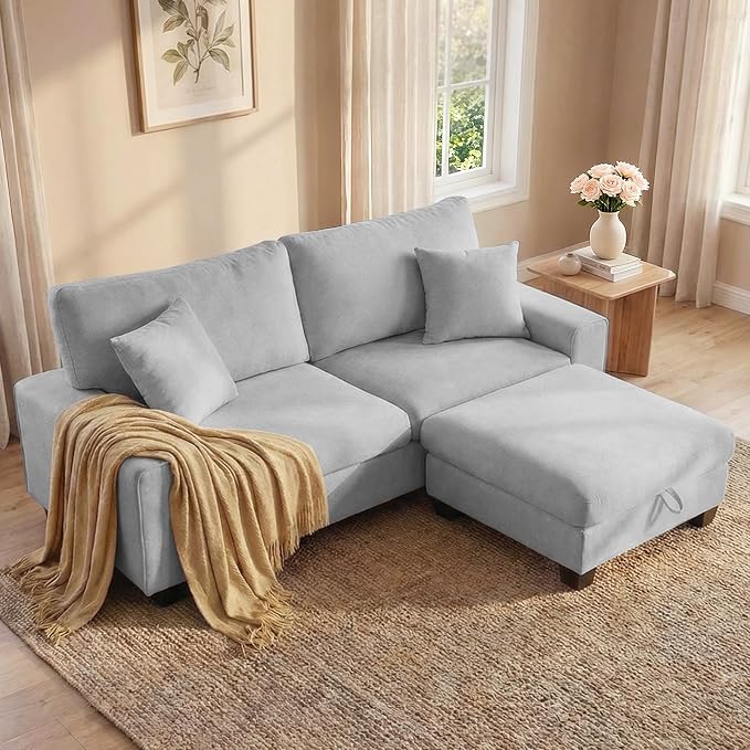 DOPEDIO L-Shaped Sectional Sofa by DOPEDIO