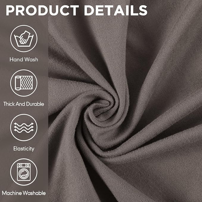 Peryiter 3 Pcs Couch and Loveseat Covers Set Sofa Cover - Image 5