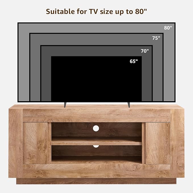 OKD Modern 70" TV Stand, Entertainment Center - Image 7
