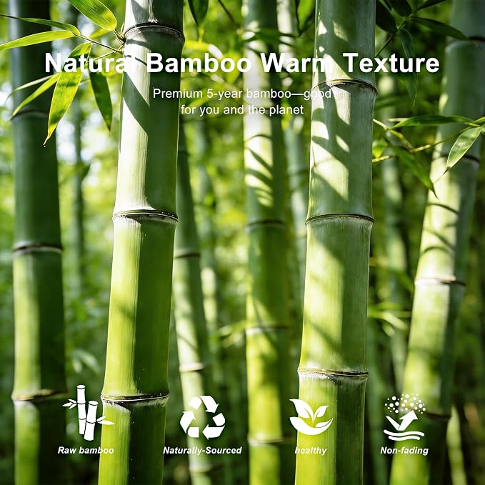 Bamboo End Table, Side Table for Small Space - Image 6