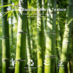 Bamboo End Table, Side Table for Small Space - Image 4