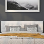 Flash Furniture Bedford Box Stitch Tufted Upholstered King Size Headboard in - Image 5