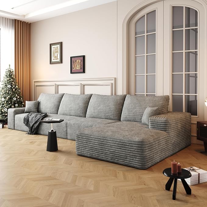 AUGOP 136" Sectional Couches for Living Room Modern Modular Sofa - Image 6