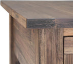 SIMPLIHOME Monroe Narrow Side Table – 14 inch Wide Solid Acacia Wood Narrow End - Image 9