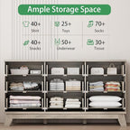 Xixini Fluted Dresser for Bedroom - Image 3