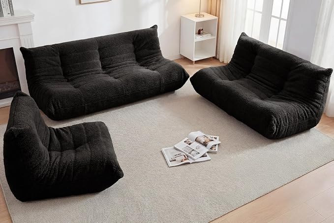 Bean Bag 3-Seater Chair Big Sofa Beanbag Chair - Image 8