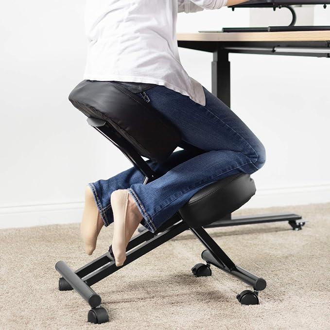 Ergonomic Kneeling Chair, Adjustable Stool - Image 2