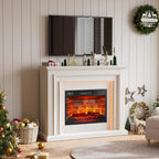 44" LED Lights Electric Fireplace - Image 5