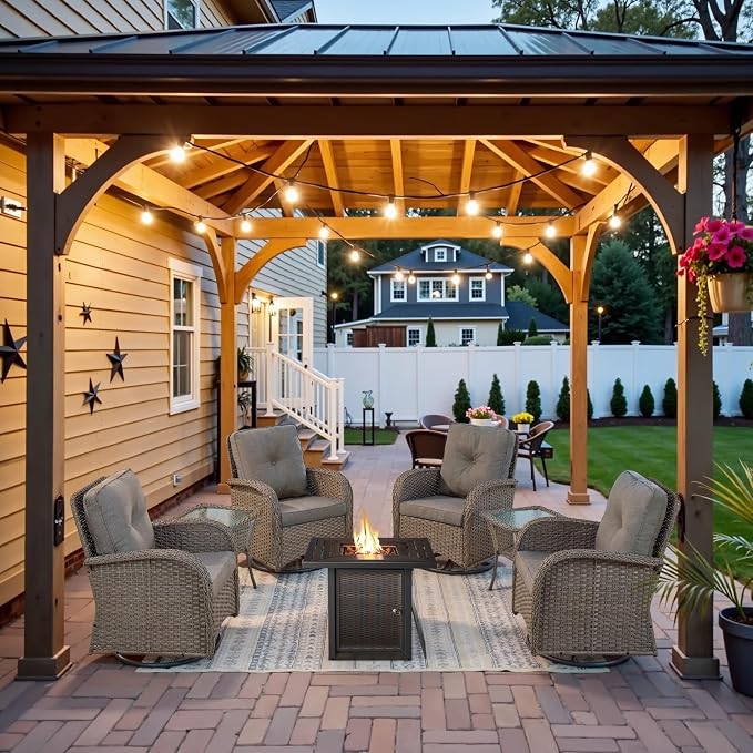 Belord 7 Piece Wicker Patio Furniture Set by Belord
