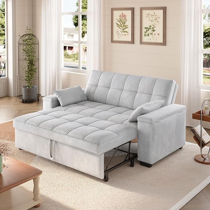 Gizoon Convertible Sofa Bed, Loveseat Sleeper Sofa by Gizoon