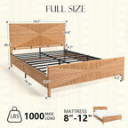 Yechen Boho Full Bed Frame - Image 2