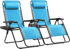 Devoko Patio Zero Gravity Chair Outdoor Folding Adjustable Reclining Chairs by DEVOKO