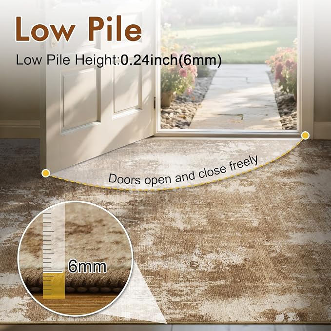 9x12 Ft Extra Large Washable Area Rugs - Image 7