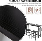 Finnhomy 52.7" Industrial Bar Table Set - Image 6