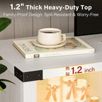 YESHOMY LED Fireplace TV Stand - Image 2