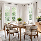 INOVADAY 100% Blackout Linen Curtains - Image 5
