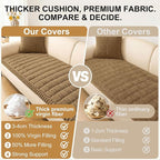 Smiry Couch Cover for Dogs, Non Slip Washable Sofa Protector for Pets | Soft - Image 5
