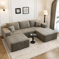 107.5"Cloud Modular Sectional Couch by Settab
