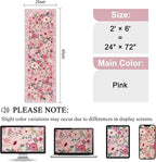 DUKINO 2x6 Runner Rug for Hallway, Washable Kitchen Rugs Non Slip, Floral - Image 2