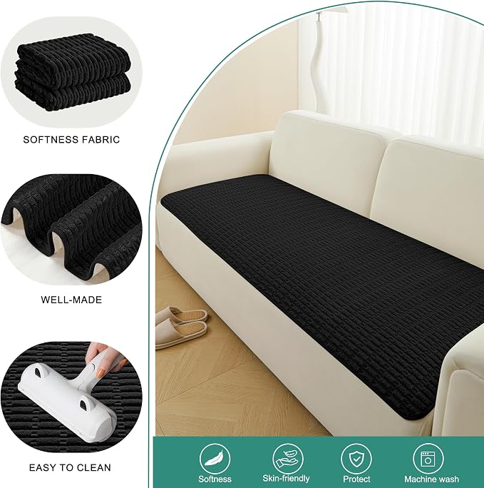 Foxdecor Couch Cover Sofa Covers Washable, Dog Bed Cover Couch Covers - Image 3