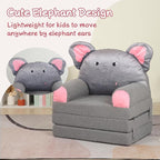 MOMCAYWEX Kids Sofa, Sherpa Couch - Image 4