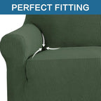 H.VERSAILTEX Stretch Oversized Couch Cover 1 Piece Sofa Slipcovers - Image 5
