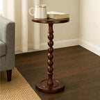 Round Side Table for Small Spaces, Drink Table - Image 2