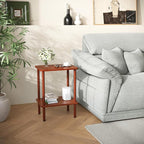Apicizon 2 Tier End Table Set of 2, Small Side Table - Image 2