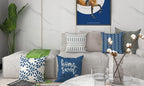 YCOLL Pillow Covers 22x22 Set of 4, Modern Sofa Throw Pillow Cover, Decorative - Image 3