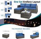 SUNLEI 4-Piece Patio Furniture Set - Image 6