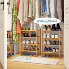 viewcare Small Shoe Rack, 6-Tier Shoe Shelf - Image 4