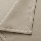Blackout Curtains for Bedroom, Light Beige, 52 x 36 Inch, 2 Panels | Thermal - Image 9