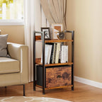 Furologee 3 Tier Bookshelf - Image 7