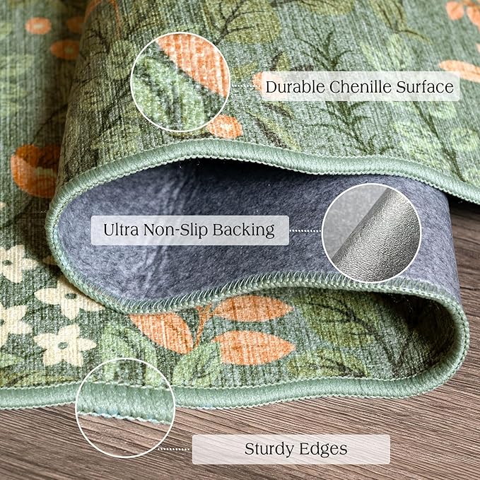 Floral Outdoor Rug - Image 2