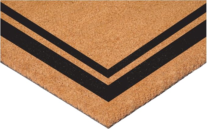 Calloway Mills 152961830N Black Border 18" x 30" Monogram Doormat - Image 5