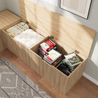 Bobve L-Shape Storage Bench - Image 7