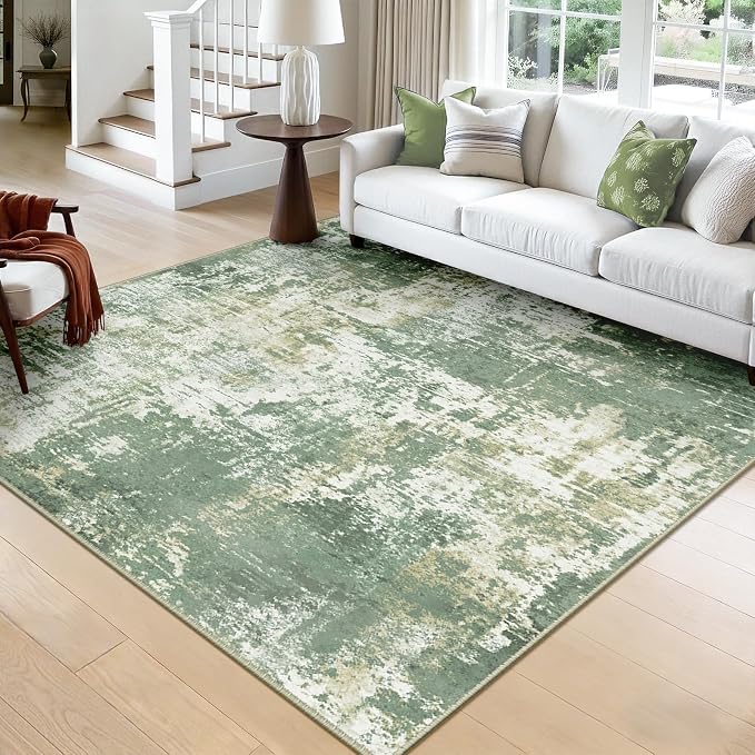 RELEANY Washable Square 8'x8' Area Rug by RELEANY