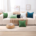 decorUhome Summer Couch Euro Sham Throw Pillow Covers 26x26 Set of 2, - Image 8