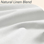 100% Blackout Extra Wide 100 Inch Linen Room Divider Curtains 102 Inches Long - Image 4