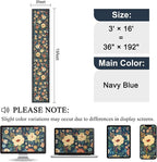 DUKINO 3x16 Runner Rug for Hallway, Non Slip Long Washable Rug, Low Pile - Image 2