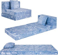 MeMoreCool Glow Space-Themed Tri-fold Sofa Bed by MeMoreCool