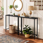 HOOBRO Narrow Console Table, 29.5" Small Entryway Table, Thin Sofa Table - Image 2