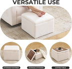 Rocking Chair Nursery with Adjustable Armrests, Electric Glider Recliner - Image 2