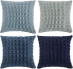 Fancy Homi 4 Packs Decorative Throw Pillow Covers - Image 9