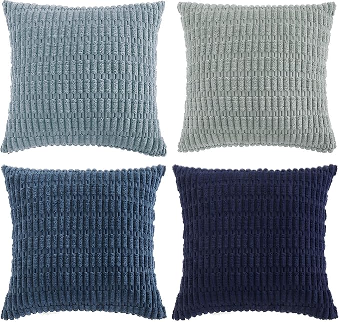 Fancy Homi 4 Packs Decorative Throw Pillow Covers - Image 9
