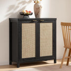 SICOTAS Rattan Sideboard Buffet Storage Cabinet by SICOTAS