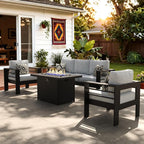 LayinSun Aluminum Furniture Set by LayinSun