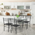 NAFORT 5-Piece Dining Table Set - Image 8