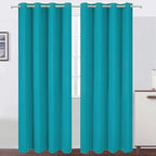 Teal/Turquoise Kids Blackout Curtains by Lemomo